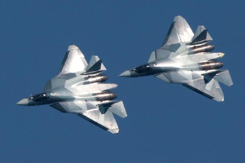 Su-57 là máy bay chiến đấu đa chức năng thế hệ thứ 5 đầy hứa hẹn của Nga.