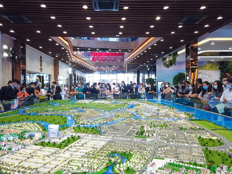 Dù mới ra mắt từ cuối 2020, Đô thị đảo Phượng Hoàng tại phía Đông TP. Hồ Chí Minh nhanh chóng lan tỏa sức nón. Ảnh NVL