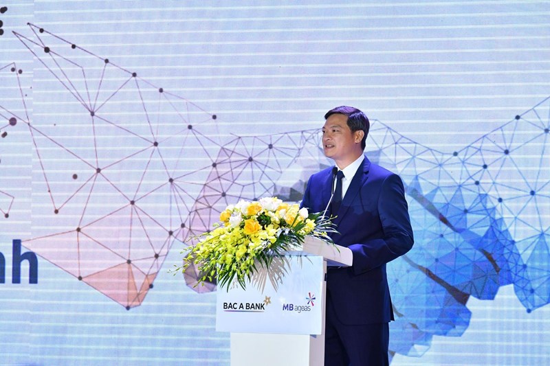 Ông Nguyễn Việt Hanh - Phó Tổng Giám đốc Ngân hàng TMCP Bắc Á phát biểu tại sự kiện.